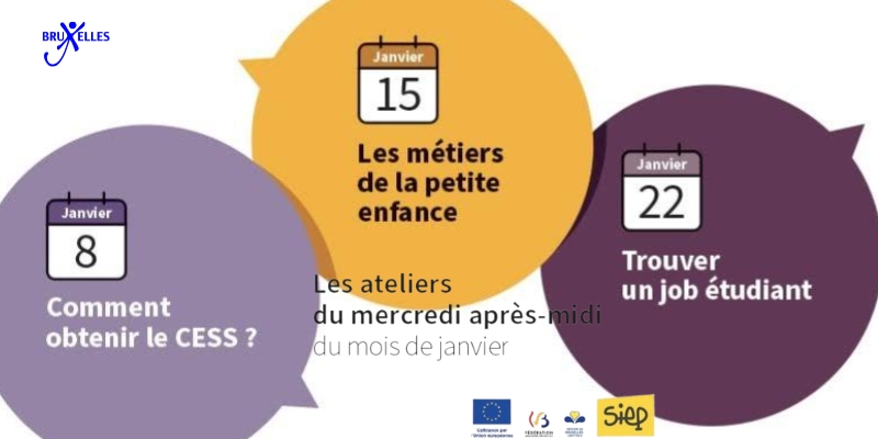 soutien scolaire gratuit à bruxelles, Les ateliers du mercredi du SIEP sont de retour et c&rsquo;est gratuit!